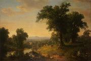 Asher Brown Durand A Pastoral Scene oil